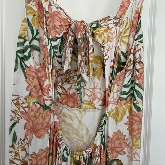 Rip Curl Floral Maxi Dress XL - Picture 3 of 6